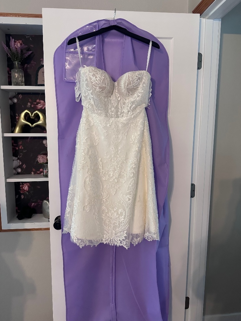 Custom wedding dress